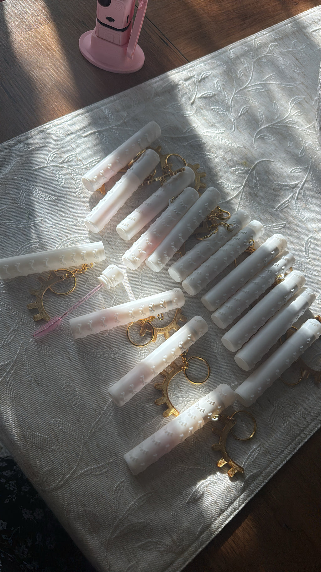 Lash Brush Keychain Holder