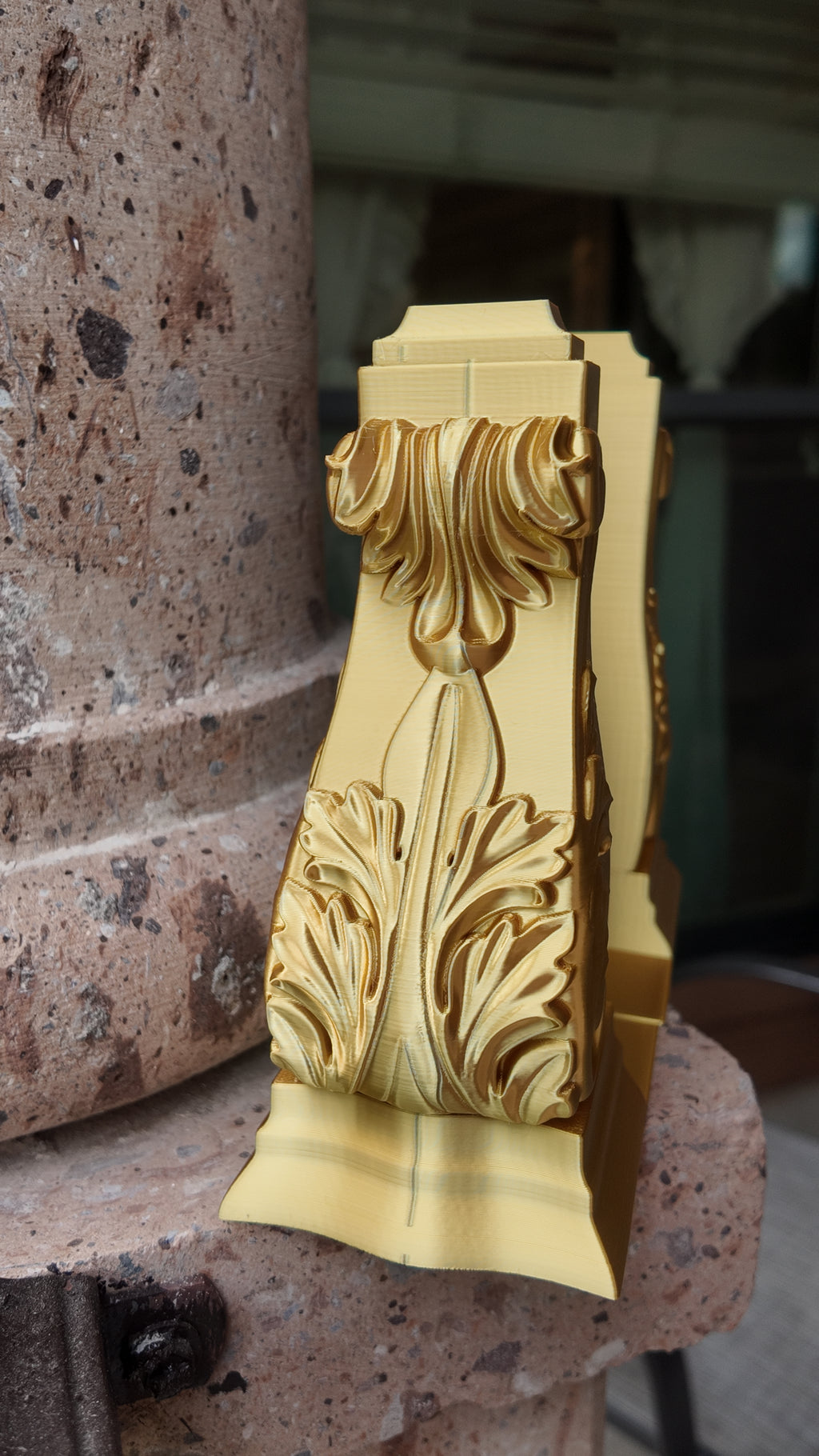 Set of 2 The Gilded Manor Ornamental Bookends