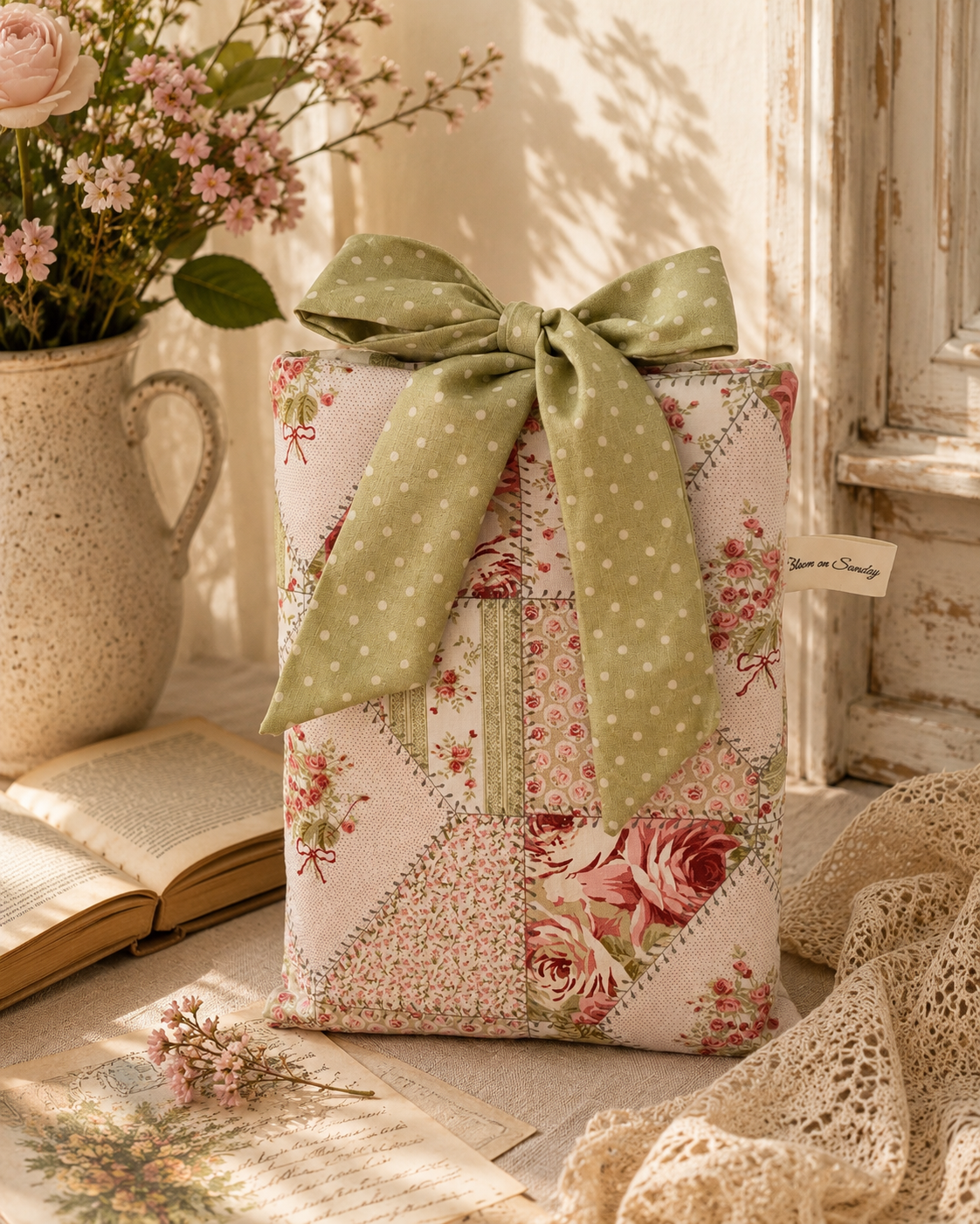 Grandma’s Rose Garden Book Sleeve